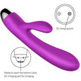 Vibrador Fox Purple Rabbit - Cake Sex Shop 2